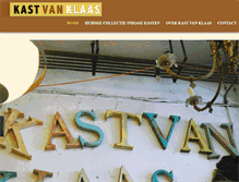 Tablet Screenshot of kastvanklaas.nl